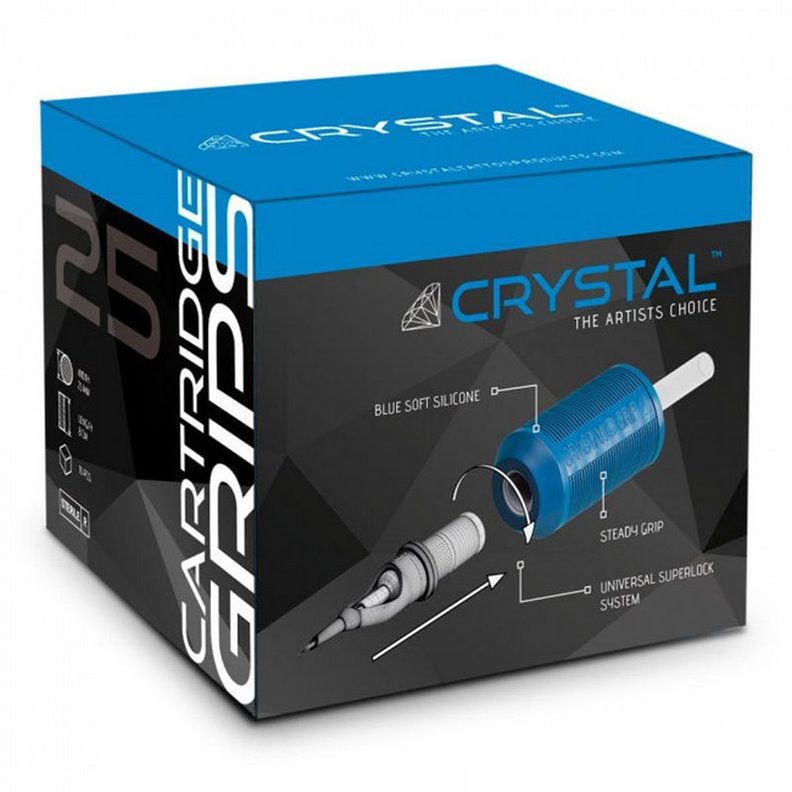 CRYSTAL Manicotti monouso con cartucce Ø25 mm - Set da 15 CRYSTAL Manicotti monouso con cartucce Ø25 mm - Set da 15