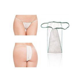 Slip donna bianco monouso - Polisacco 100 pezzi Xanitalia