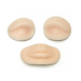 Eyes and mouth for training head