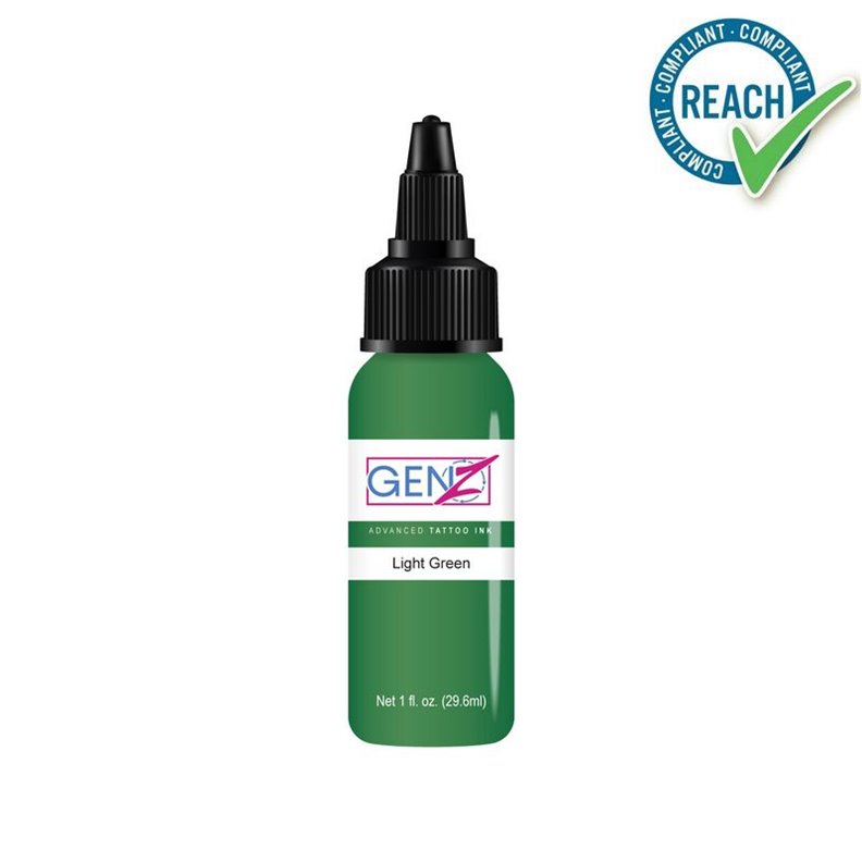 INTENZE Inchiostro verde chiaro 30ML INTENZE Inchiostro verde chiaro 30ML