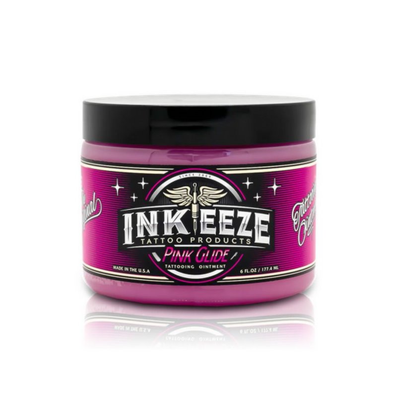 INKEEZE Balsamo per tatuaggi - Glide rosa 180ml INKEEZE Balsamo per tatuaggi - Glide rosa 180ml