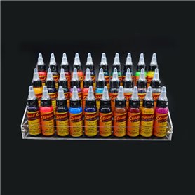 Tattoo Ink Holder - Transparent - 30 Inks