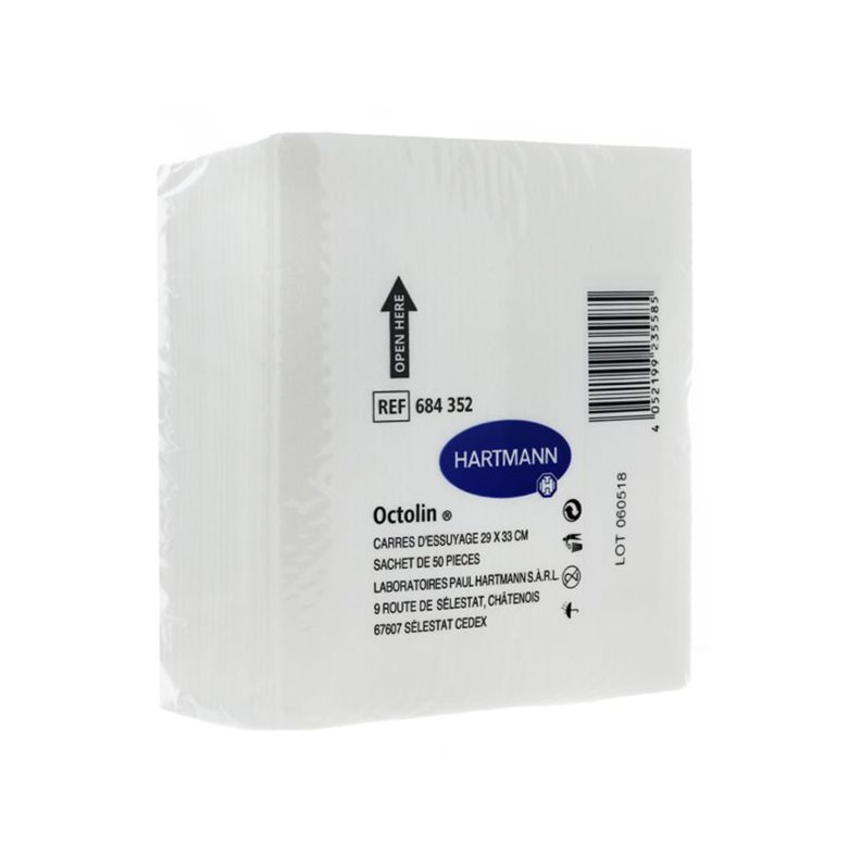 OCTOLIN wiping square 29x33cm per 50