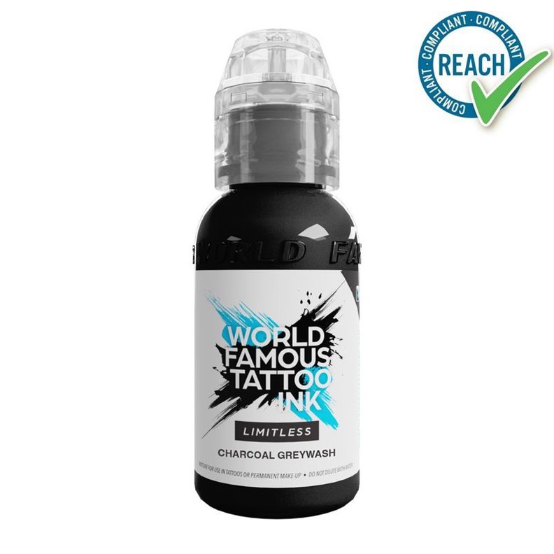 WORLD FAMOUS Ink Limitless Grigio carbone - 30ML WORLD FAMOUS Ink Limitless Grigio carbone - 30ML