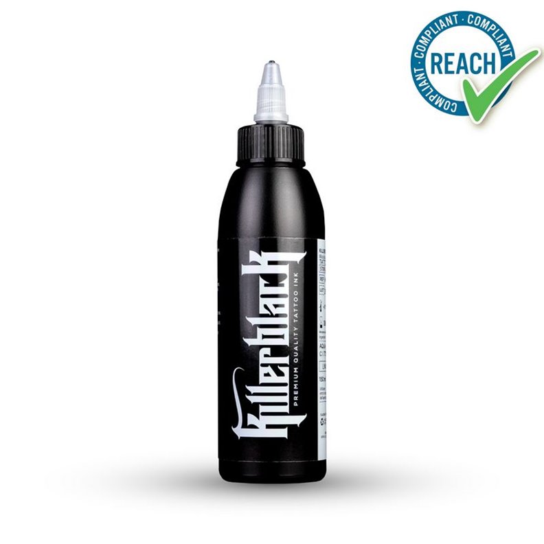 KILLERBLACK Inchiostro per tatuaggi TATTOO INK - Sfumature scure 150ml KILLERBLACK Inchiostro per tatuaggi TATTOO INK - Sfumature scure 150ml