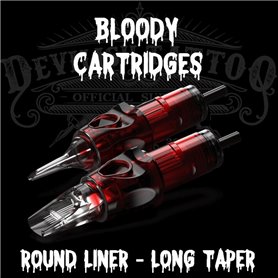 Bloody Round Liner Cartridges - Long Taper