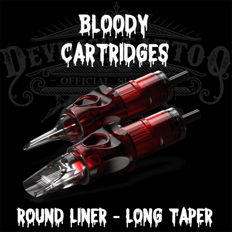 Bloody Round Liner Cartridges - Long Taper