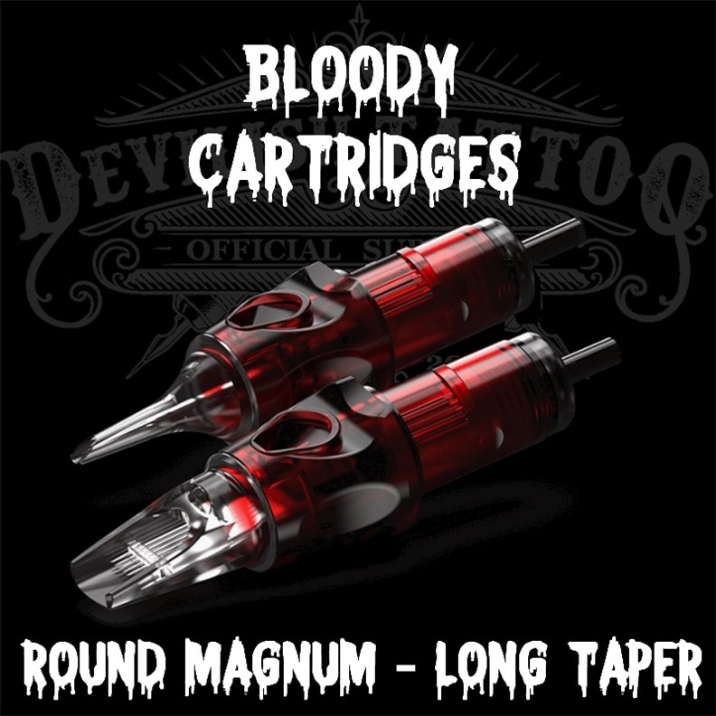 Bloody Round Magnum cartridges - Long Taper