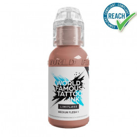 Ink WORLD FAMOUS Limitless Medium Flesh 1