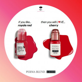Comparative colour chart Cherry Red 15ml