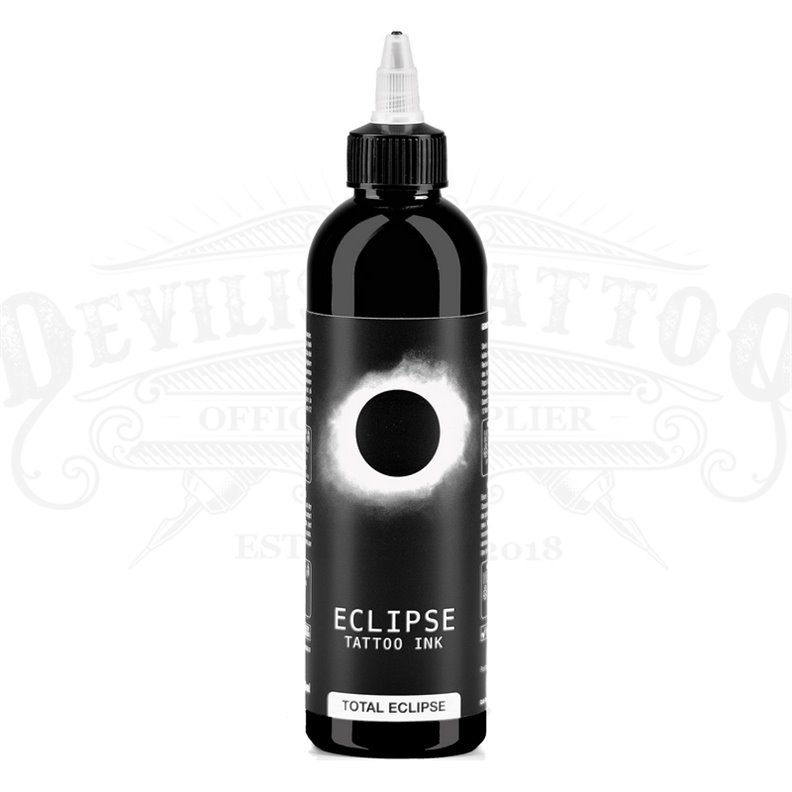 Inchiostro per tatuaggi ECLIPSE - Total Black 260ML Inchiostro per tatuaggi ECLIPSE - Total Black 260ML