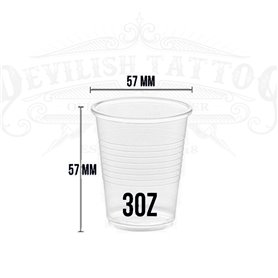 Disposable cups 80 pack - Capacity 80ML