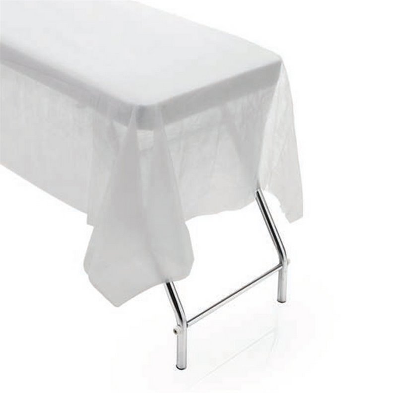 Protezione bianca per tavolo 140x240cm - 10 unità Protezione bianca per tavolo 140x240cm - 10 unità
