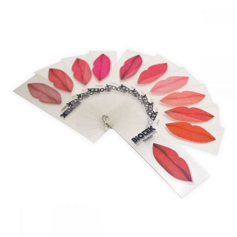 Lip colour chart - BIOTEK Lip colour chart - BIOTEK