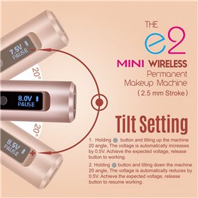 AVA e2 Soul Nova Mini Makeup Machine Settings
