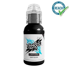Ink WORLD FAMOUS Limitless Deep Black - 30ML