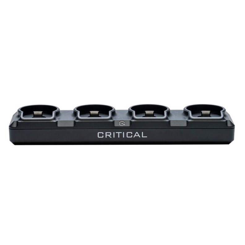 CRITICAL Stazione di ricarica della batteria QUAD portatile CRITICAL Stazione di ricarica della batteria QUAD portatile