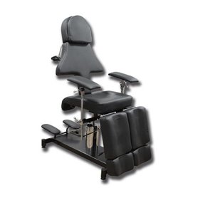 Black Hydraulic Tattoo Chair