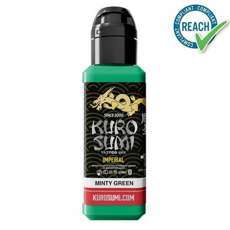 Inchiostro Kuro Sumi Imperial - Verde menta 44ml Inchiostro Kuro Sumi Imperial - Verde menta 44ml