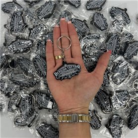 Devilish Tattoo key ring