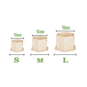 Biodegradable anti-slip ink cups