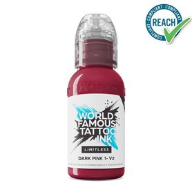 Ink WORLD FAMOUS Limitless Dark Pink 1 V2 - 30ML