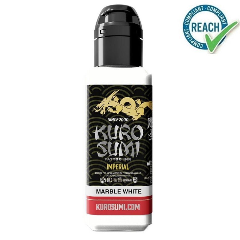 Inchiostro Kuro Sumi Imperial - Bianco Marmo 44ml Inchiostro Kuro Sumi Imperial - Bianco Marmo 44ml