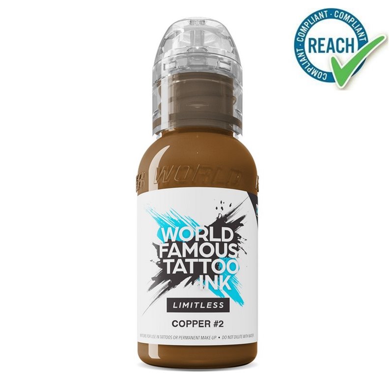 WORLD FAMOUS Inchiostro Limitless Copper 2 - 30ML WORLD FAMOUS Inchiostro Limitless Copper 2 - 30ML