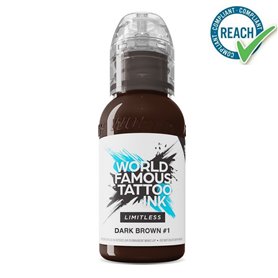 WORLD FAMOUS Inchiostro Limitless Marrone Scuro 1 - 30ML