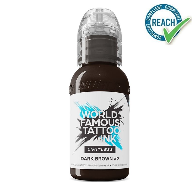 WORLD FAMOUS Inchiostro Limitless Marrone scuro 2 - 30ML