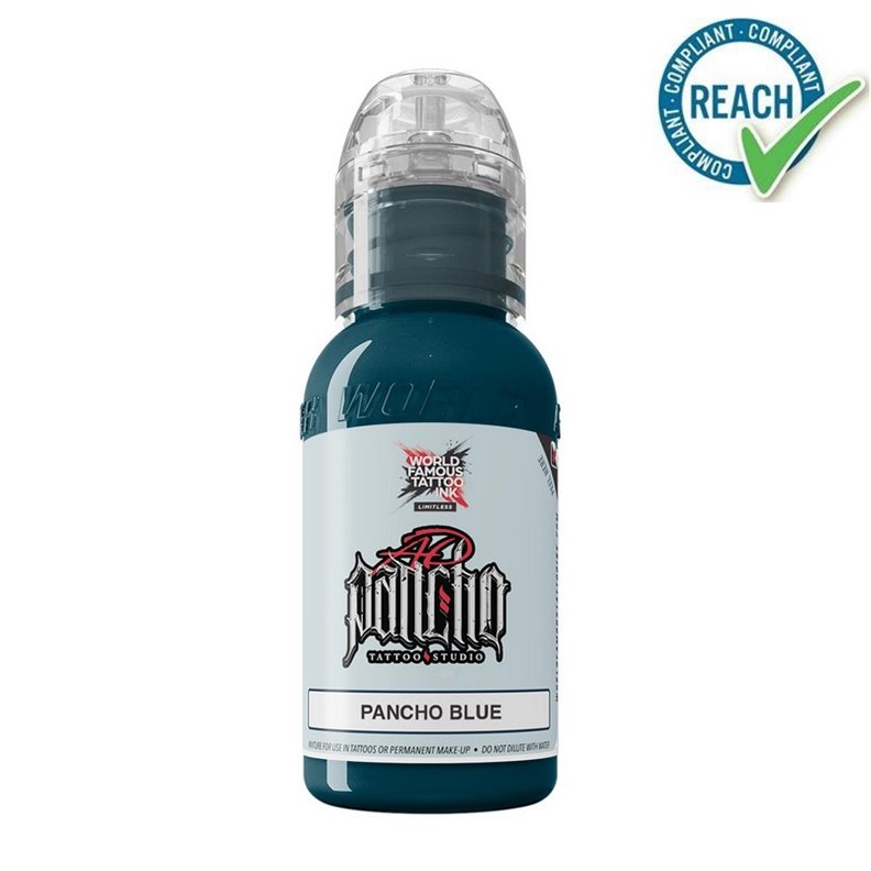 WORLD FAMOUS Inchiostro Limitless Pancho Blu - 30ML WORLD FAMOUS Inchiostro Limitless Pancho Blu - 30ML