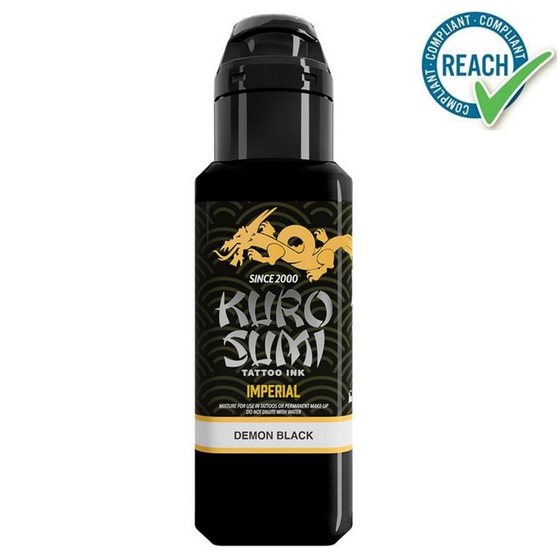 Inchiostro imperiale Kuro Sumi - Nero demone 44ml Inchiostro imperiale Kuro Sumi - Nero demone 44ml