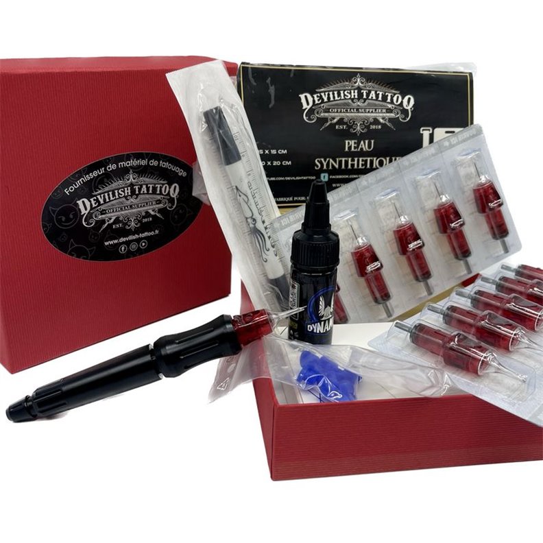 Kit per tatuaggi a mano - Modello a cartuccia Kit per tatuaggi a mano - Modello a cartuccia