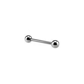 Barbells piercing jewellery in Titanium