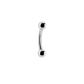 Barbells Curved Titanium Piercing Jewellery