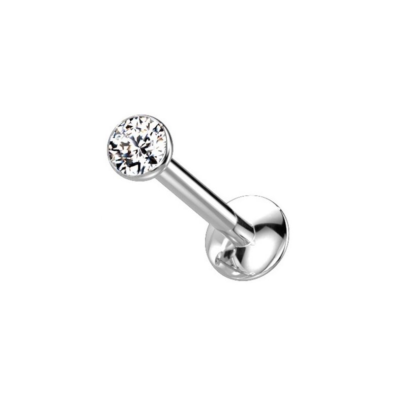 Gioielli per piercing al labretto con strass
