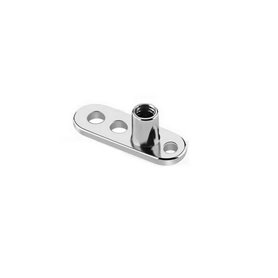 Microdermal 3-hole Titanium Bar