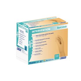 Latex powder-free sterile surgical gloves - Size S